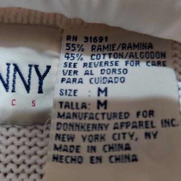 Donnkenny Classics Vintage Women’s Embroidered Pullover Sweater Size Medium - Picture 9 of 10